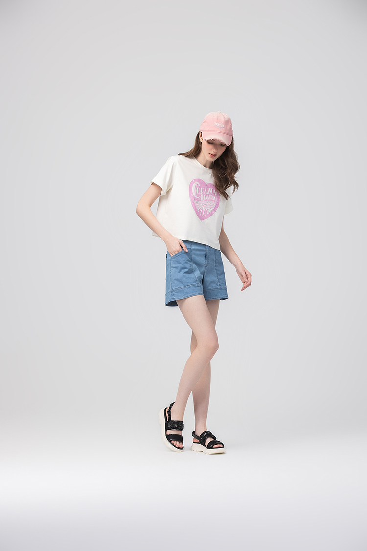 abito涼感棉質休閒短褲