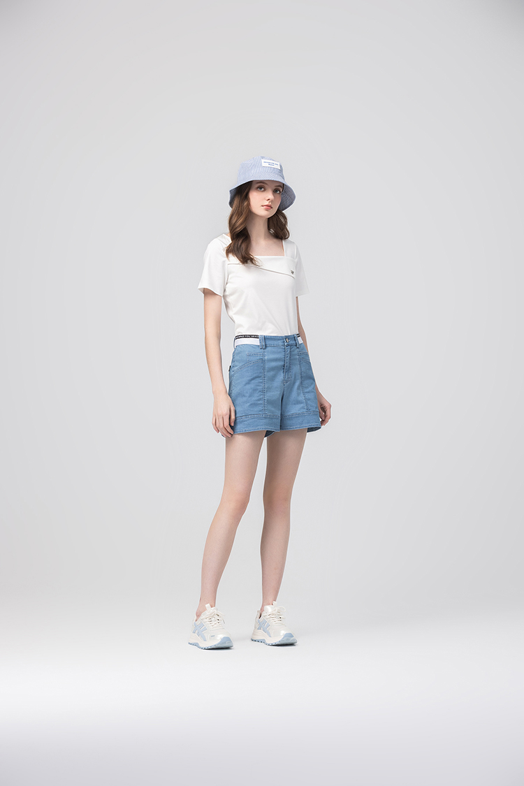 abito涼感棉質休閒短褲