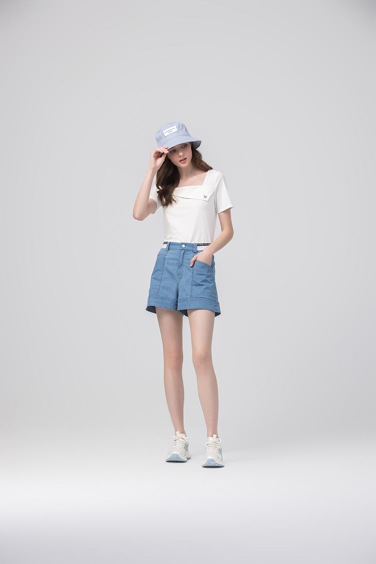 abito涼感棉質休閒短褲