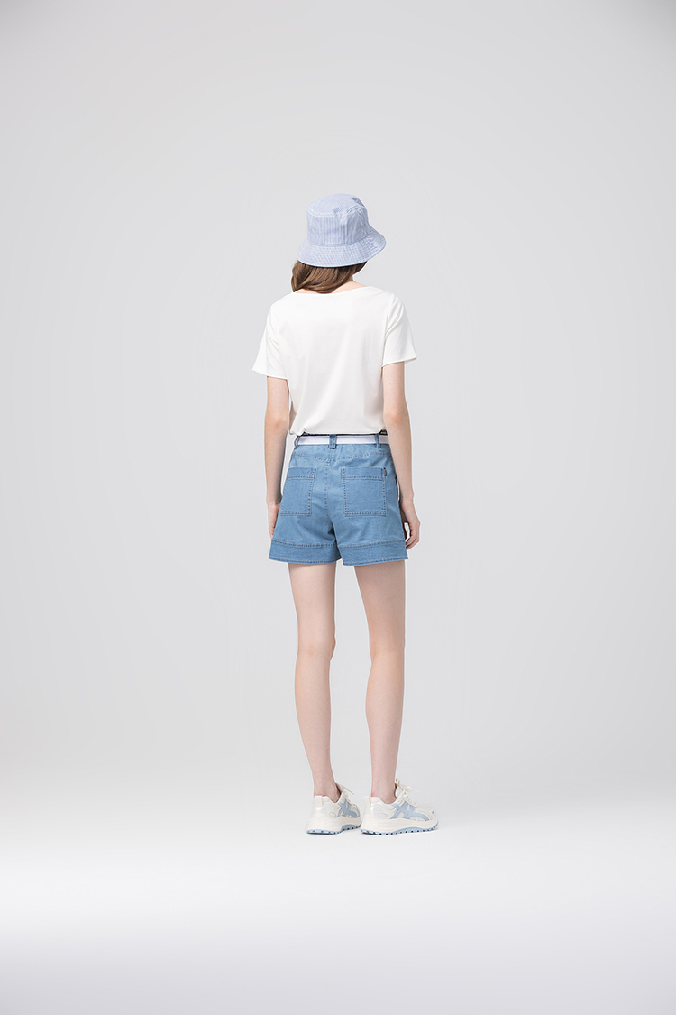 abito涼感棉質休閒短褲