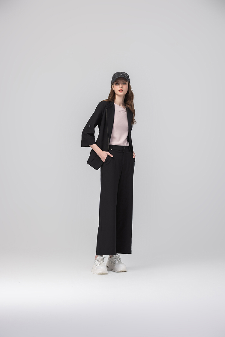 abito簡約俐落翻領外套