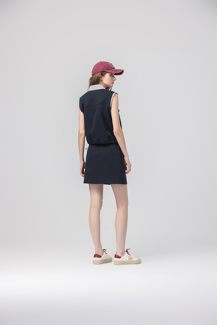 abito質感棉質工裝上衣