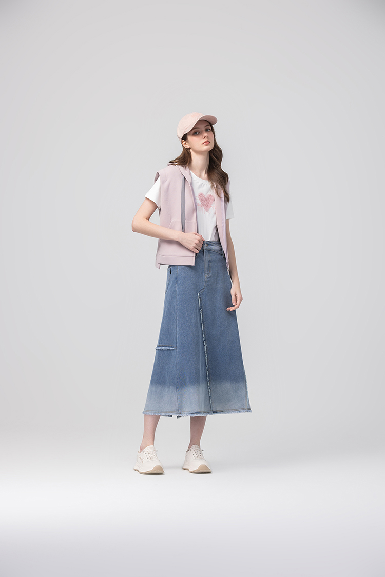 abito甜美立體網紗愛心上衣