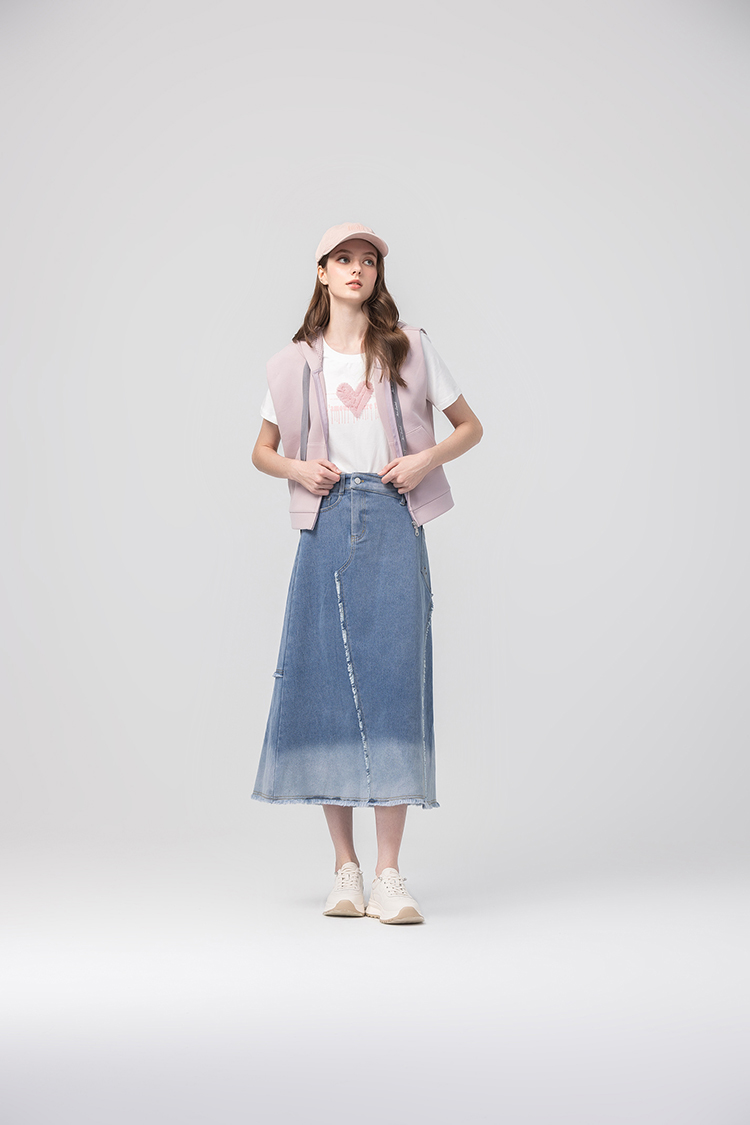 abito甜美立體網紗愛心上衣