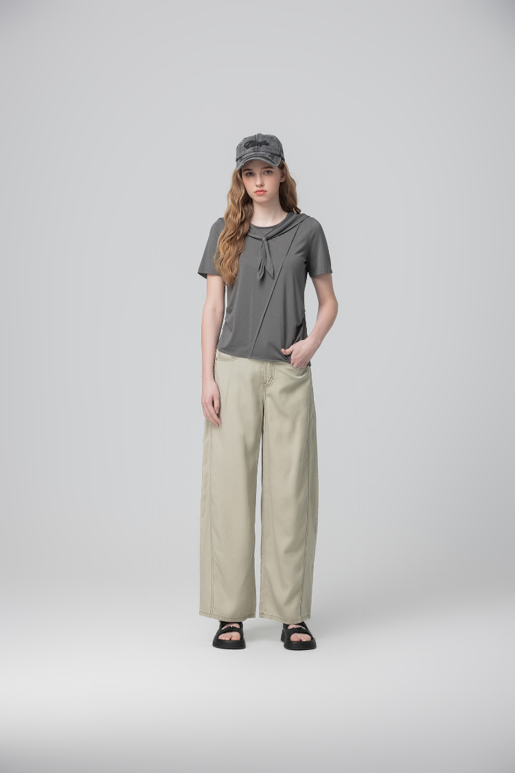 abito知性質感領巾上衣