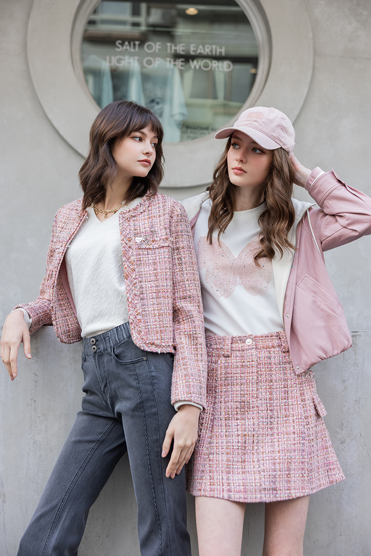 abito高腰雙釦喇叭褲