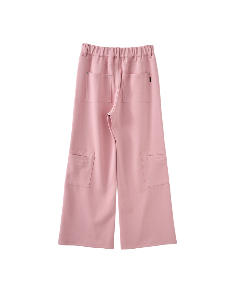 abito工裝口袋造型寬褲
