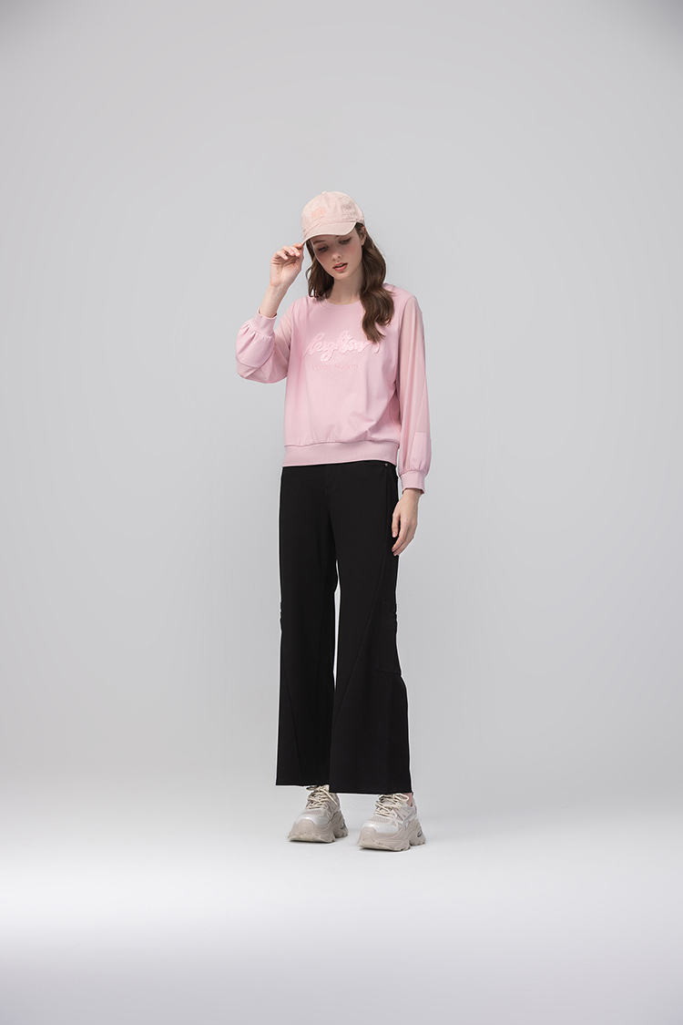 abito工裝口袋造型寬褲