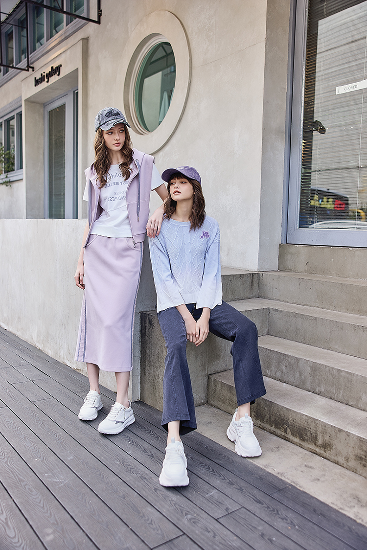 abito抽繩休閒棉質長褲