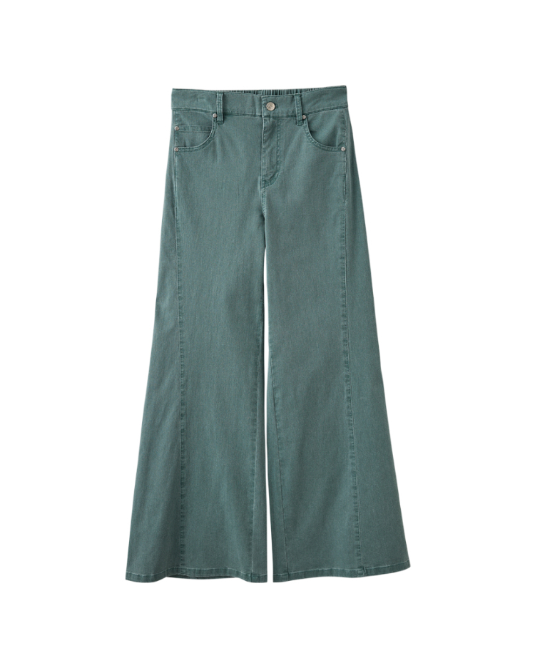 abito棉質直筒牛仔寬褲