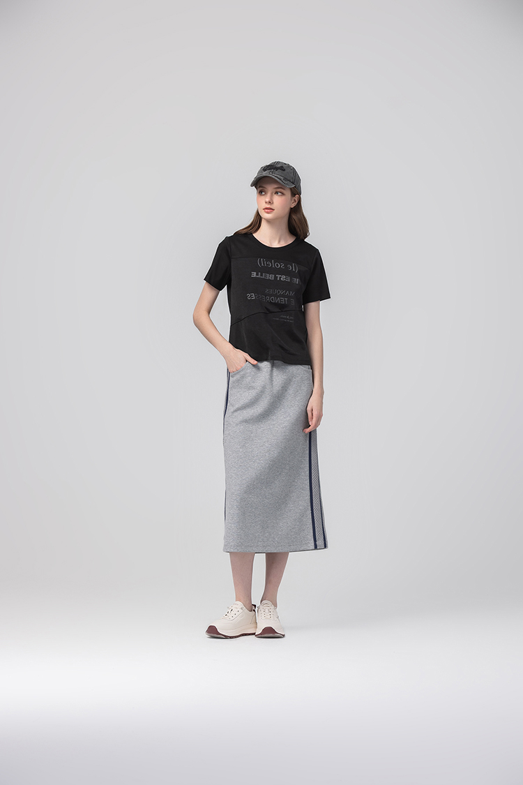 abito日常休閒棉質長裙