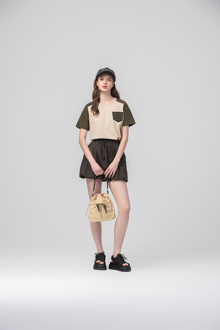 abito率性氣球感短裙