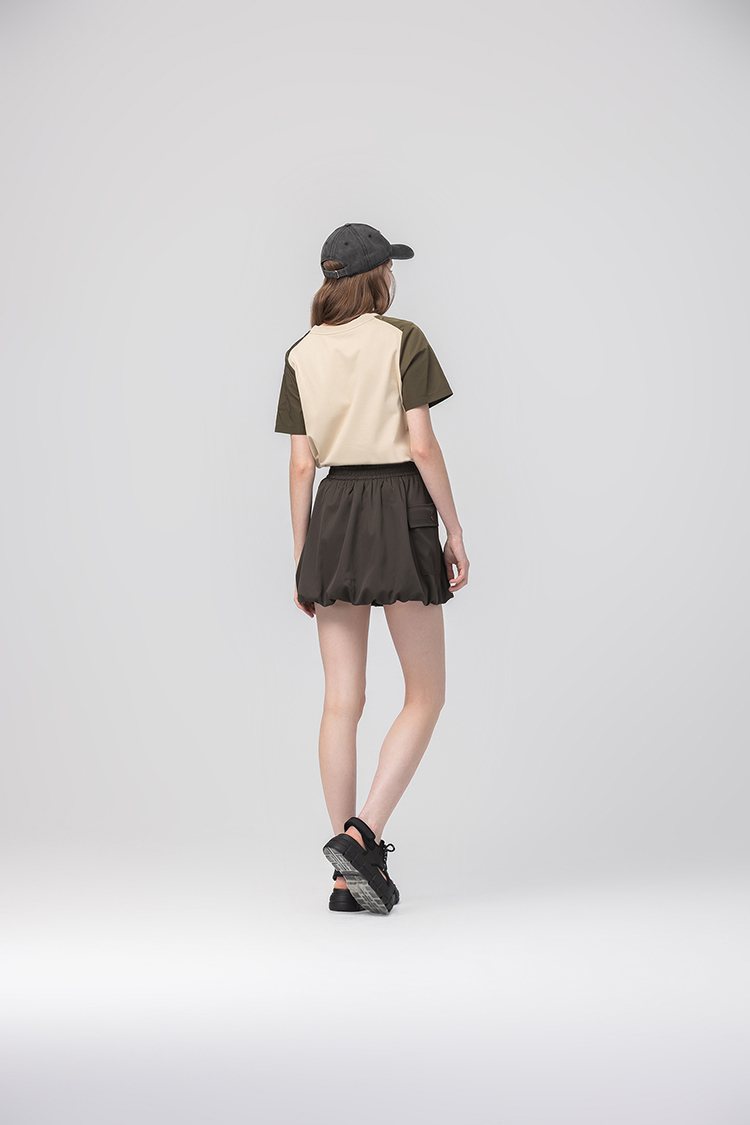 abito率性氣球感短裙