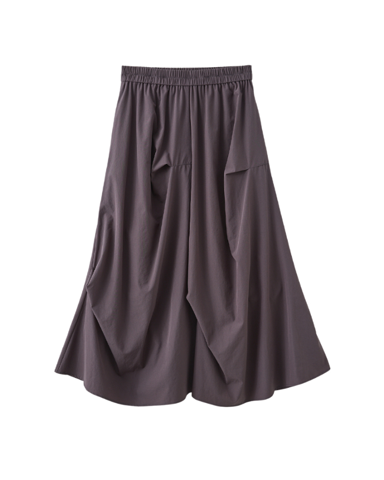 abito不對稱造型設計長裙