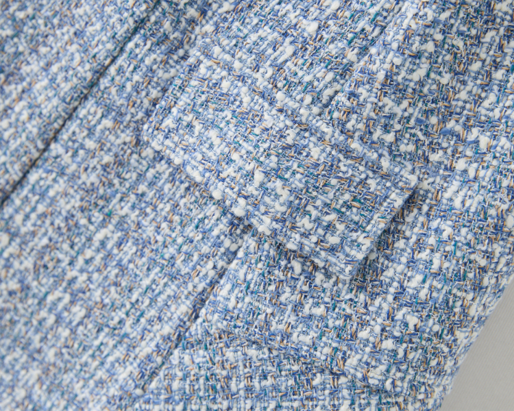 abito經典交織格紋短裙