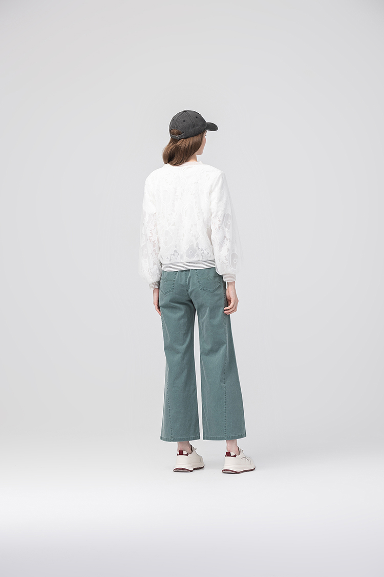 abito氣質蕾絲透膚外套