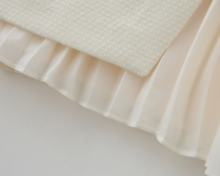 DITA低調奢華百褶洋裝-附內搭