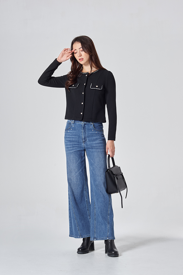 DITA小香風氣質修身襯衫