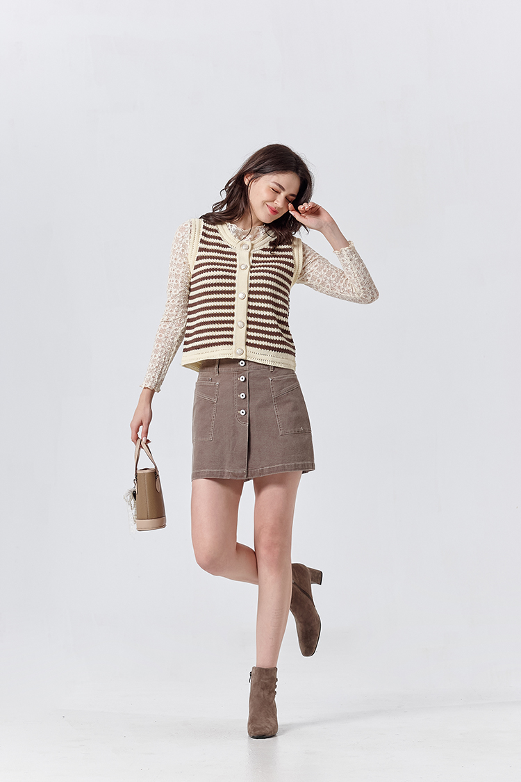 DITA甜酷個性水洗褲裙