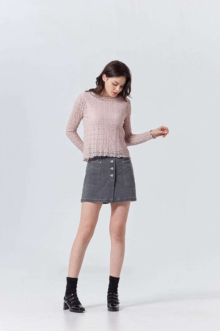 DITA甜酷個性水洗褲裙