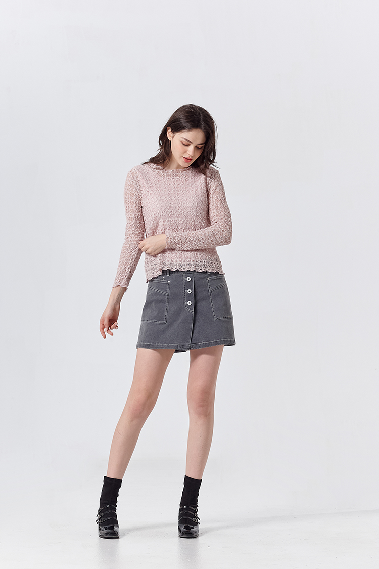 DITA甜酷個性水洗褲裙