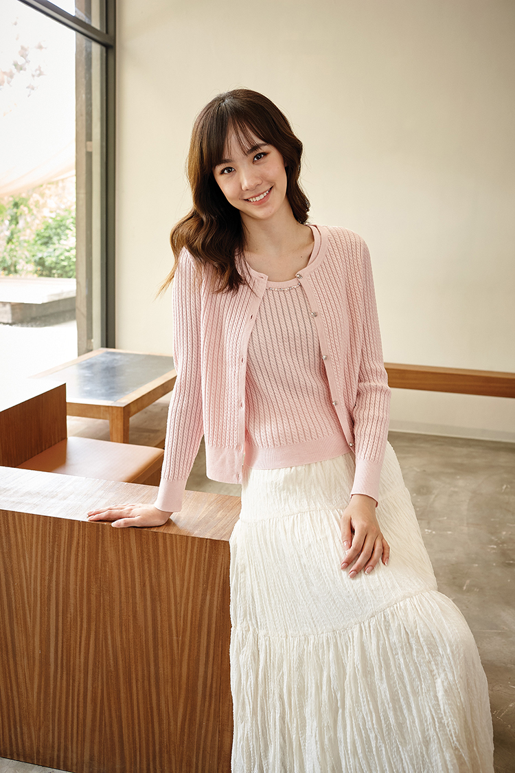 DITA浪漫薄紗組織蛋糕裙