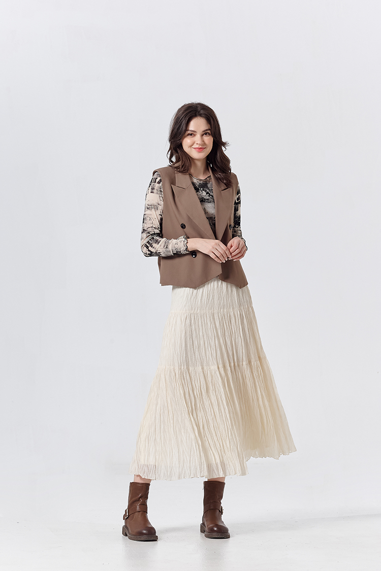 DITA浪漫薄紗組織蛋糕裙