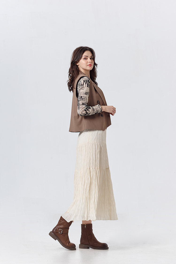 DITA浪漫薄紗組織蛋糕裙