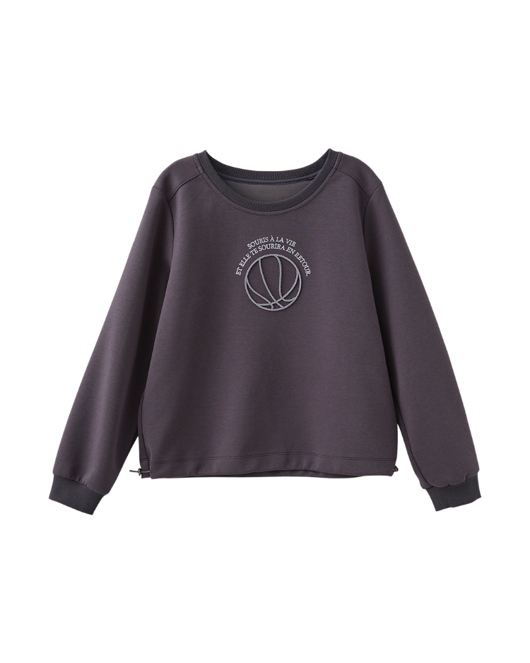 DITA運動風籃球大學T