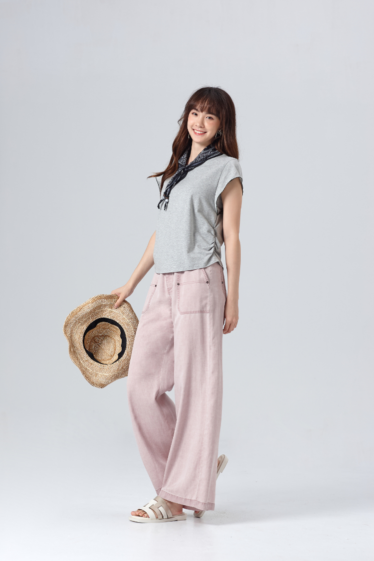 DITA法國袖修身上衣