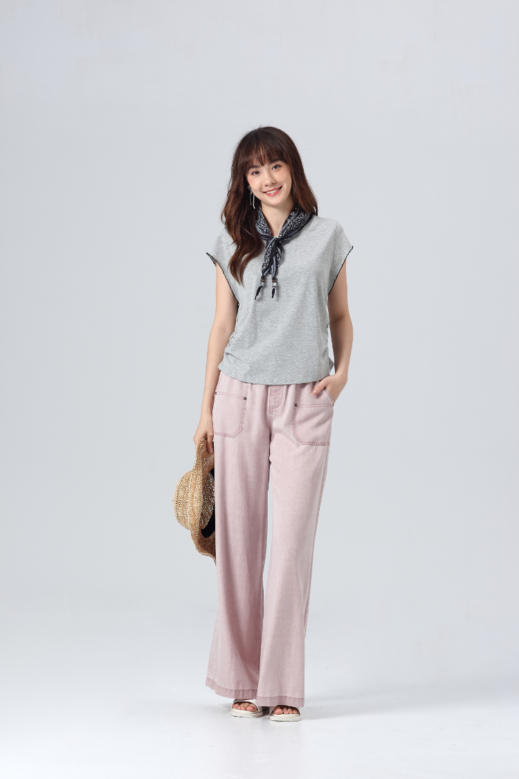 DITA法國袖修身上衣