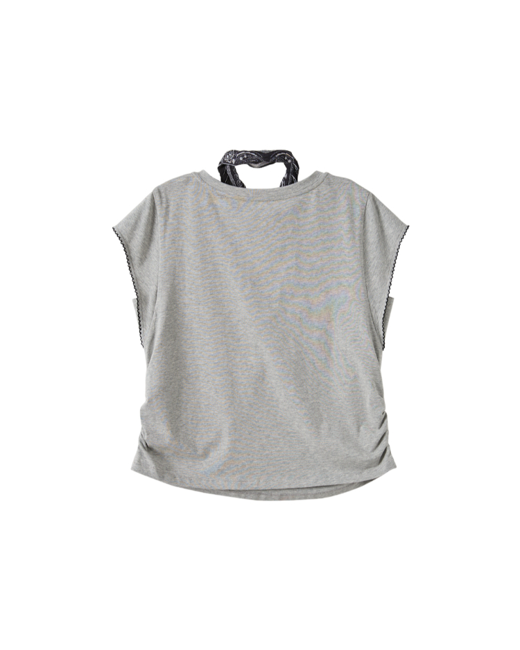 DITA法國袖修身上衣