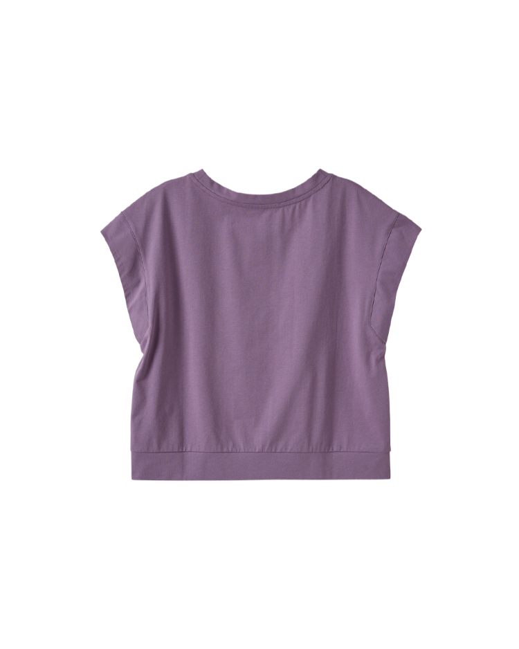 DITA長頸鹿印花法國袖上衣