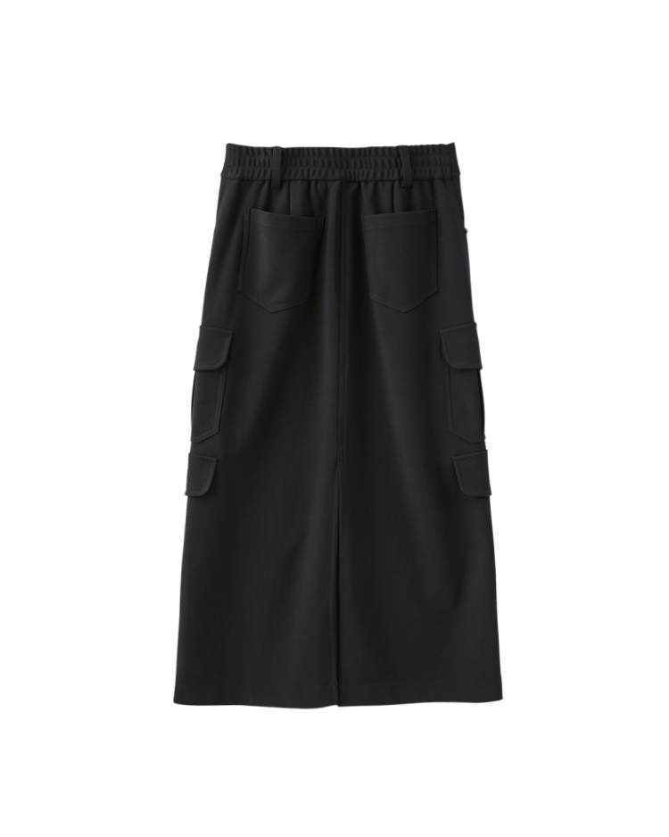 DITA造型前拉鍊A字裙