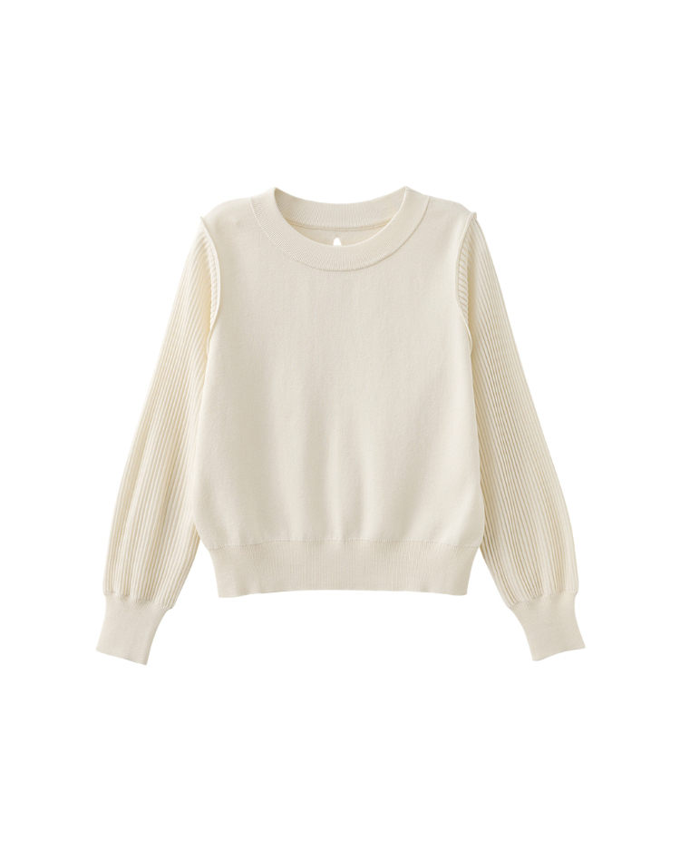 DITA微透膚優雅針織上衣