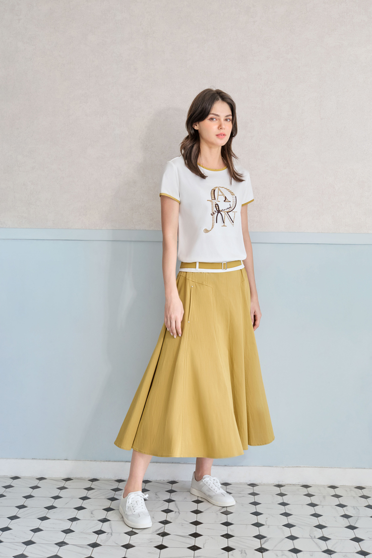 JOAN簡約修身八片裙