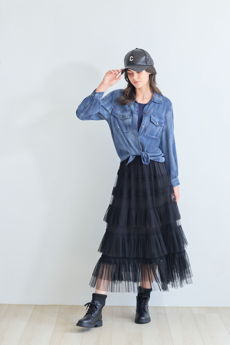 JOAN浪漫網紗蛋糕裙