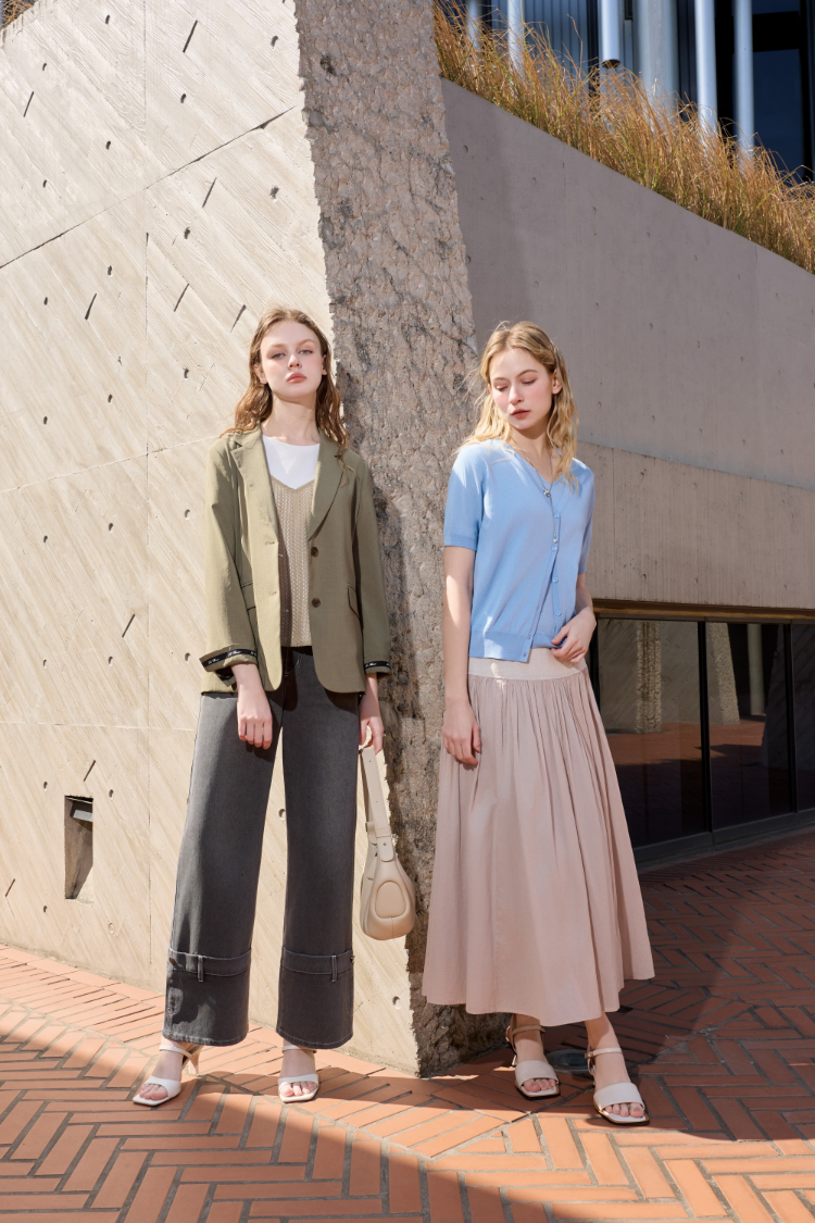 JOAN日本進口面料輕薄西裝外套