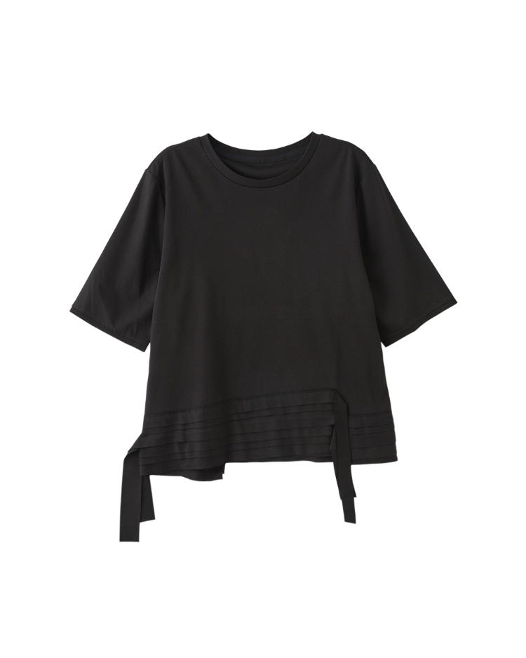 DENOVO設計感層次短袖上衣